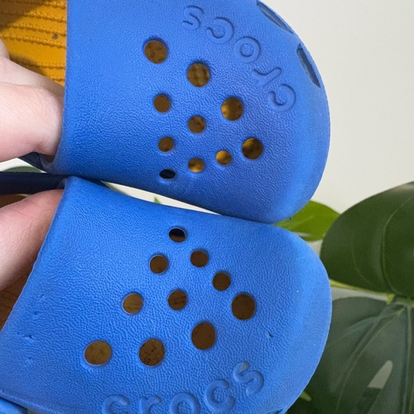 Crocs Blue Unisex Girls Kids Boys Clogs Classic Crocs Size 5 - Picture 6 of 12